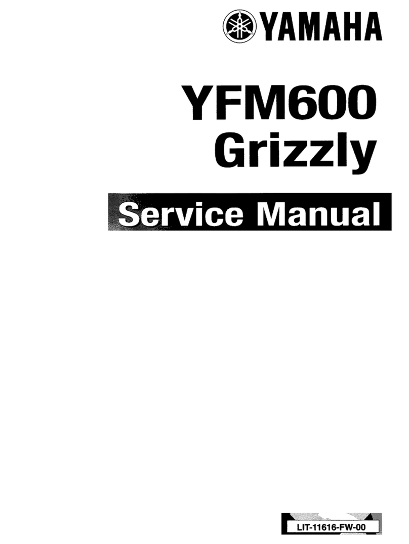 Yamaha EFM600 GRIZZLY Service manual