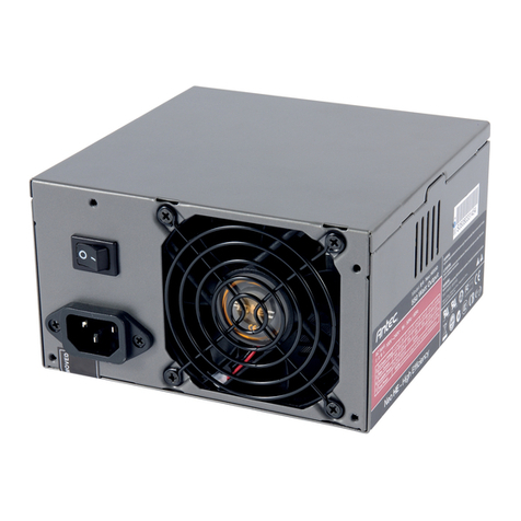 Antec 550W HE PSU User manual Antec 550W HE PSU User manual