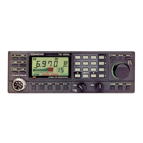 Kenwood TM-2570 instruction manual
