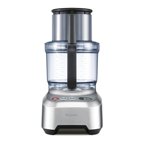 Breville the Sous Chef BFP800XL User manual