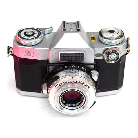 ZEISS IKON Contaflex Super Instruction book