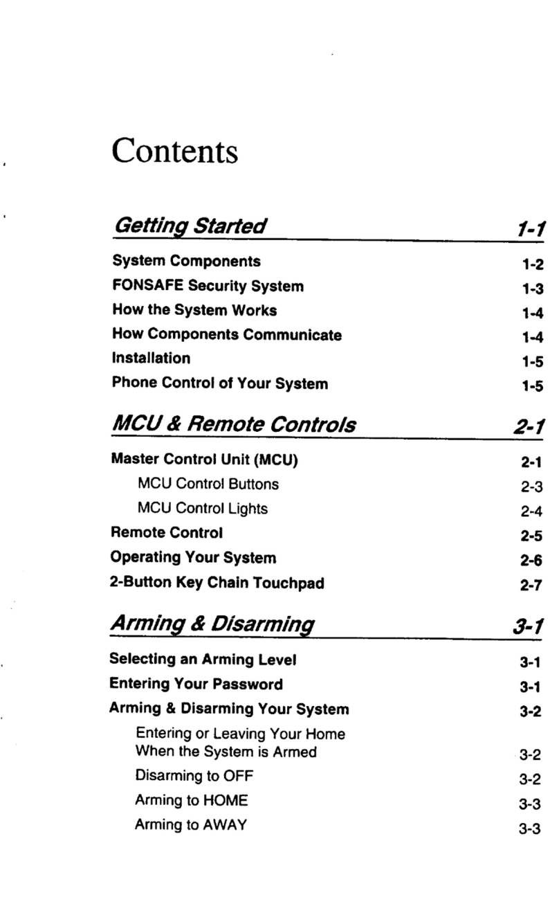 Sprint Fonsafe User manual