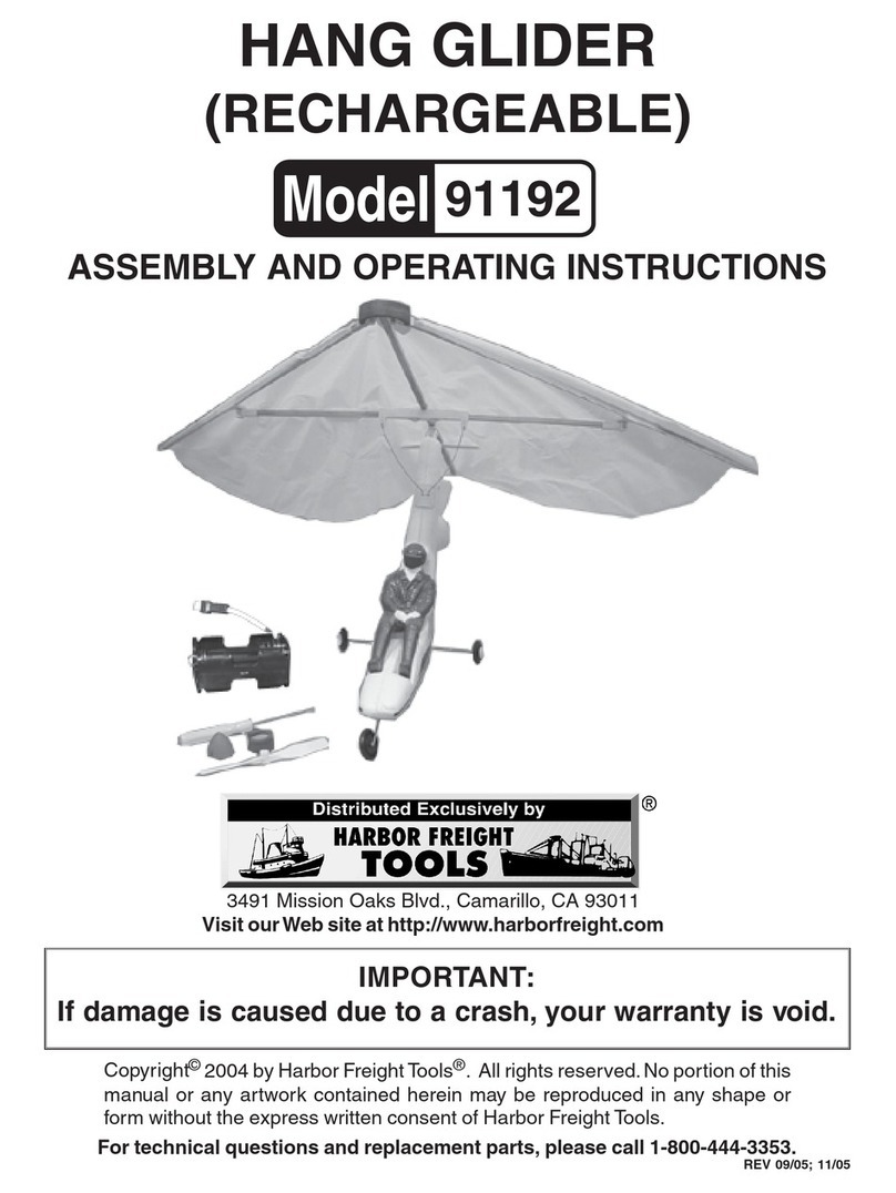 Harbor Freight Tools 91192 Assembly and operating instructions