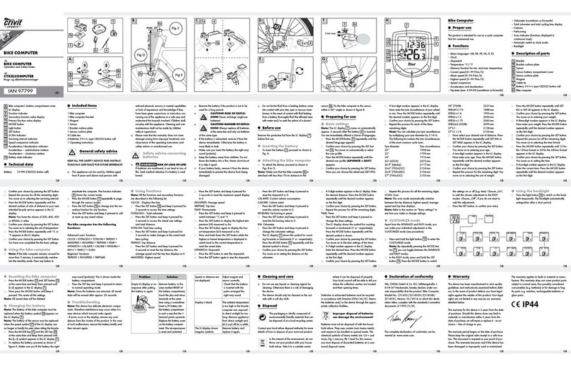 Crivit Z31433 User manual