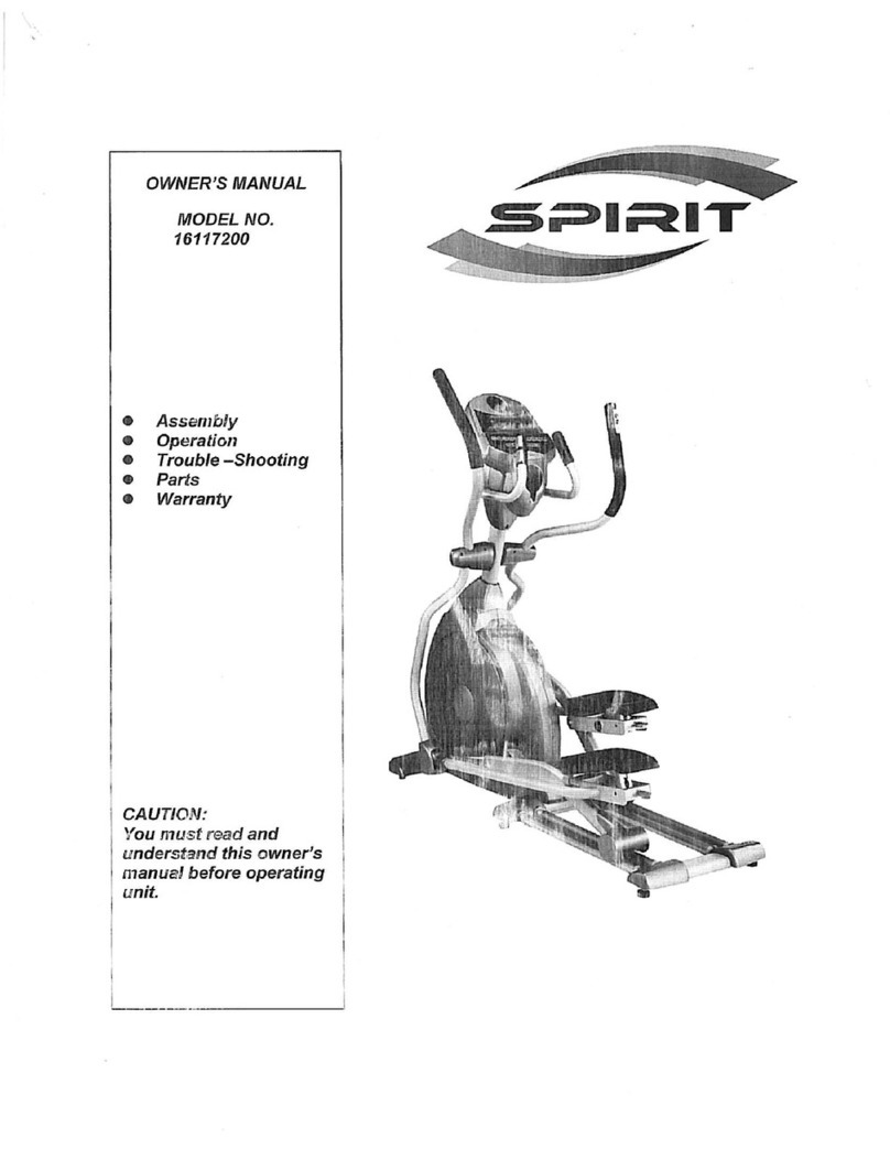 Spirit 16117200 owner's guide