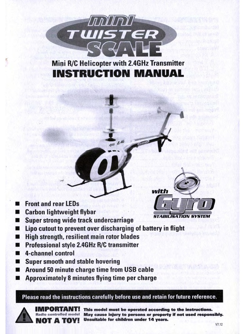 Model Engines Mini Twister Scale instruction manual