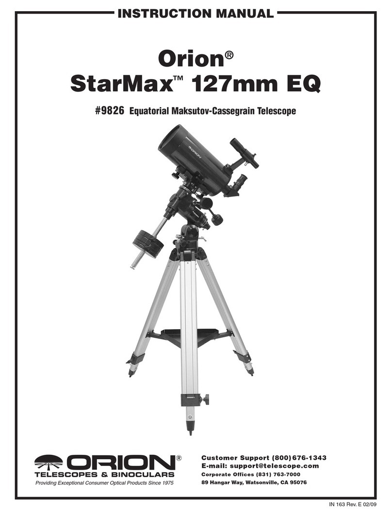 Orion STARMAX 127mm EQ User manual