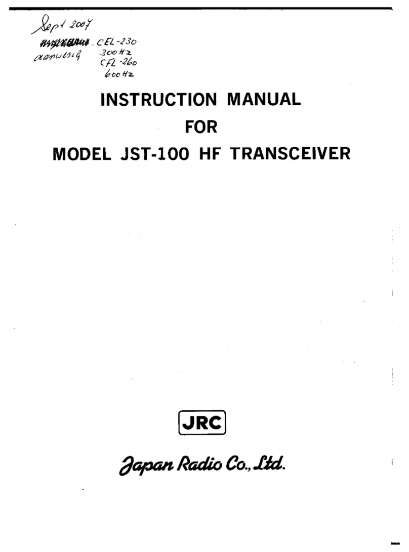 JRC JST-100 User manual