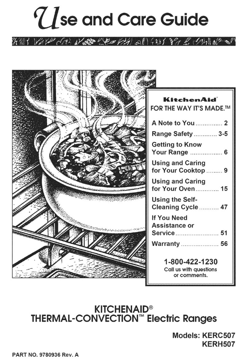 KitchenAid KERC507 User manual