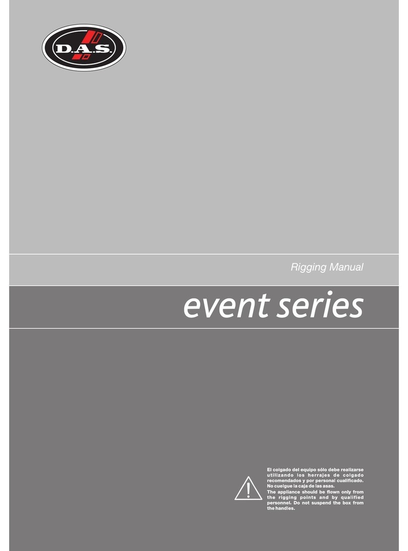D.A.S. EVENT SERIES Quick start guide D.A.S. EVENT SERIES Quick start guide