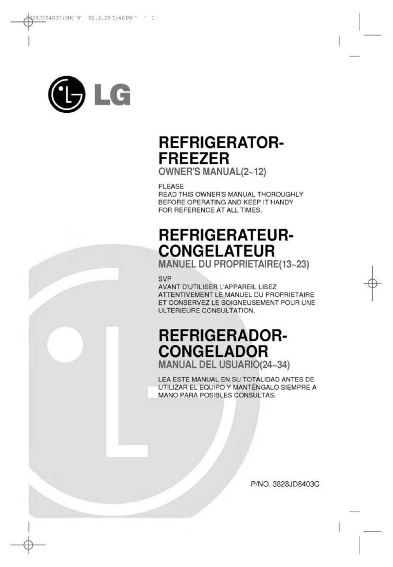 LG GR-S462QVC User manual