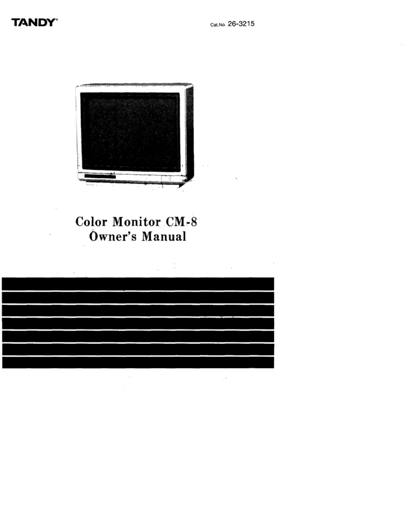 Tandy CM-8 User manual