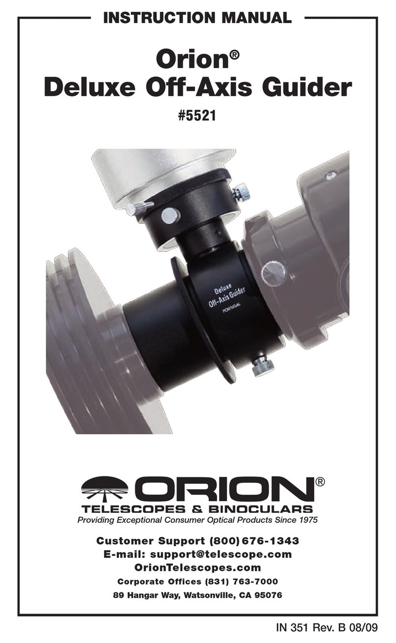 Orion 5521 User manual