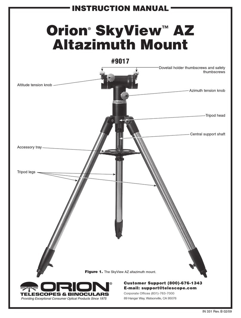 Orion SkyView AZ User manual
