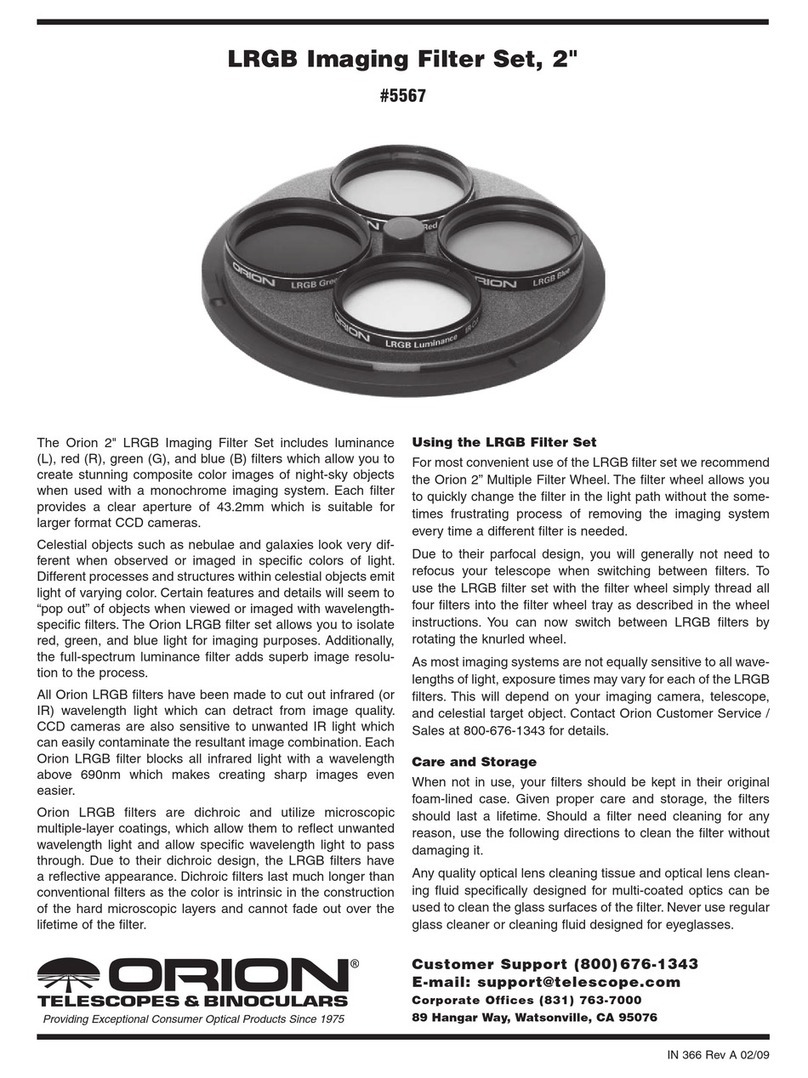 Orion 5567 User manual