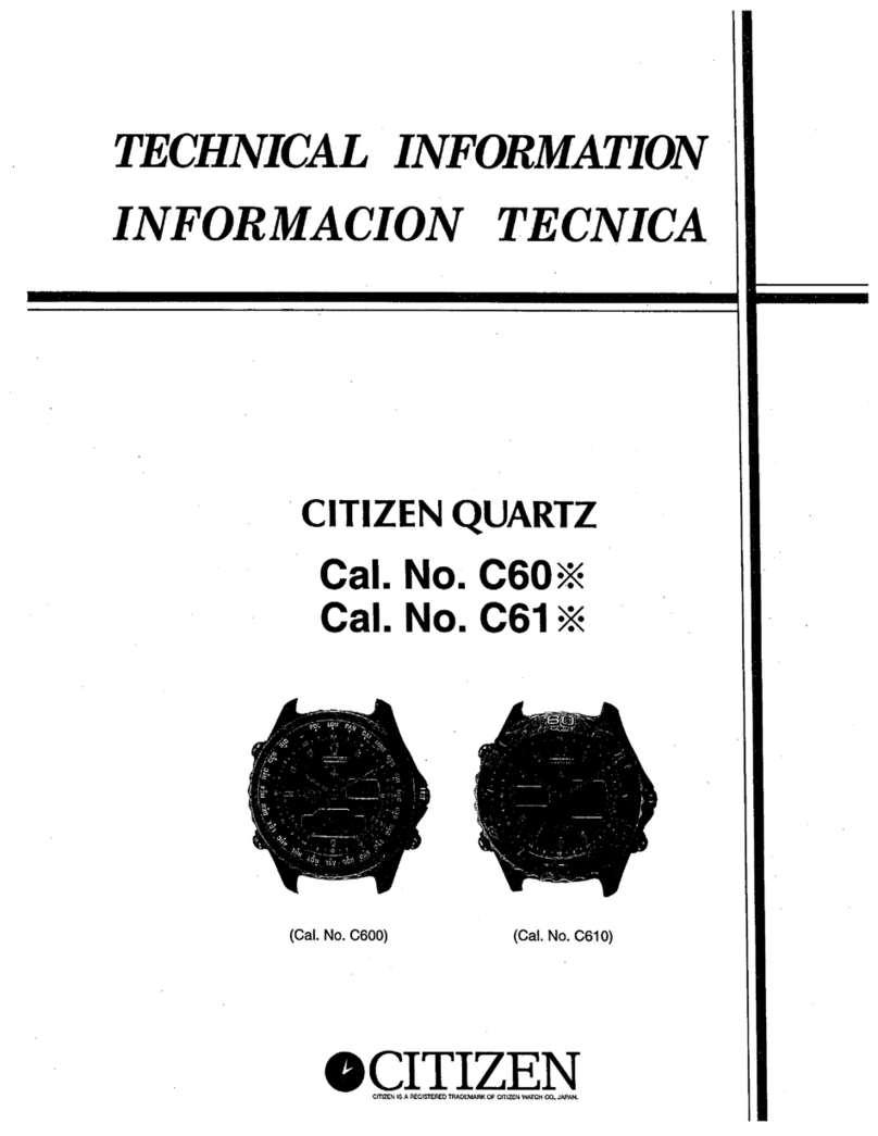 Citizen C60 technical information