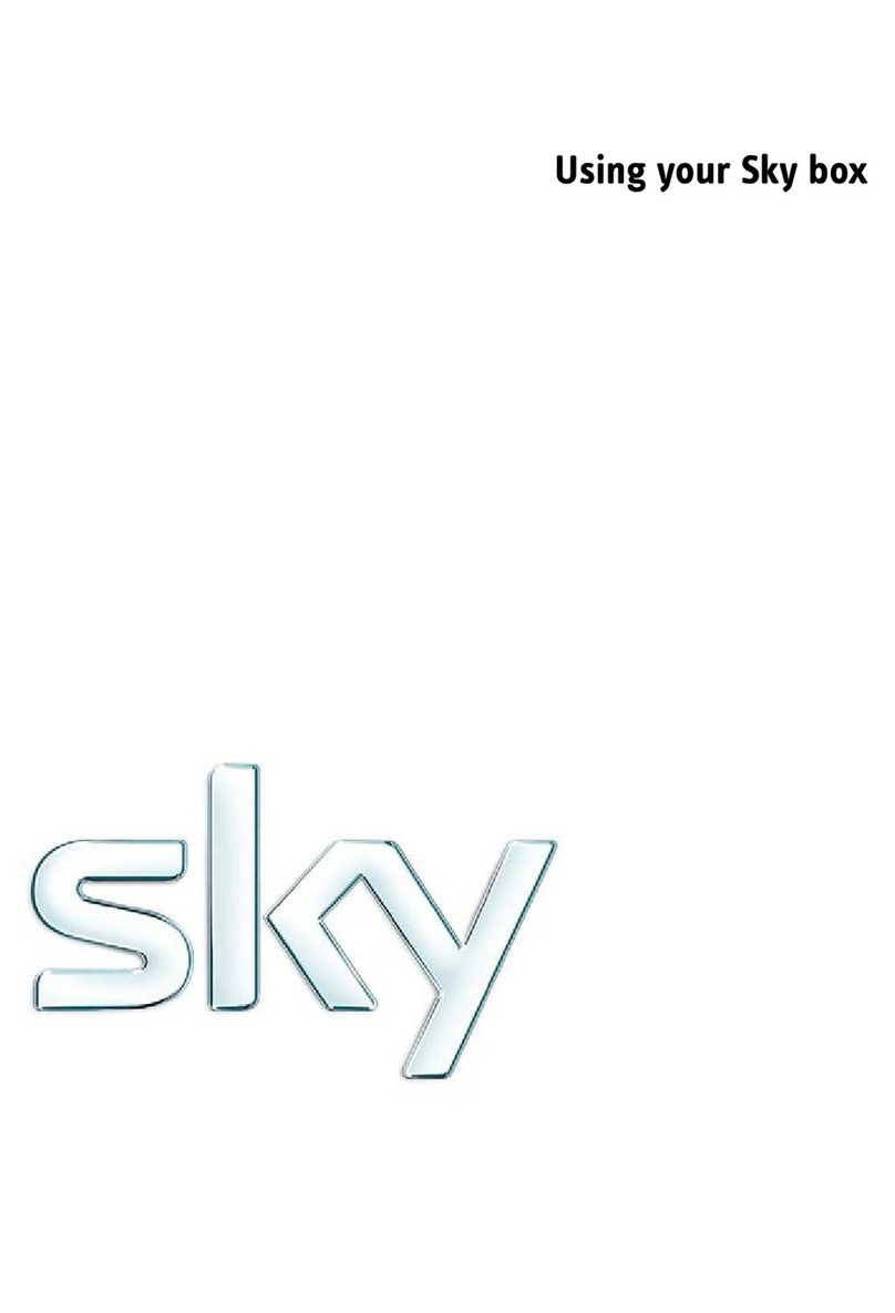 Pace Sky box Using User manual
