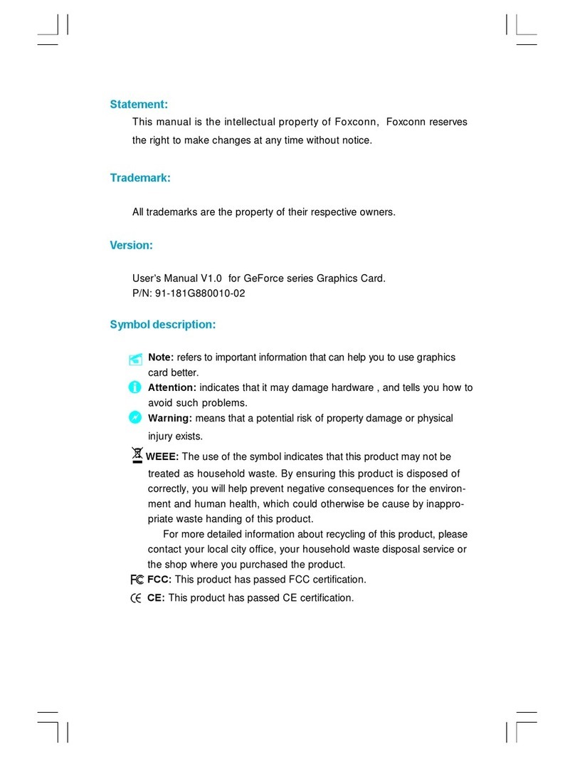 Foxconn GeForce series manual