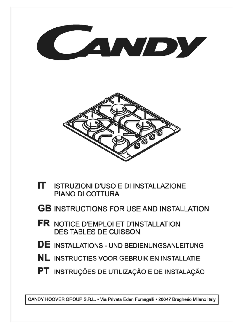 Candy PL 2230/3X Operation manual