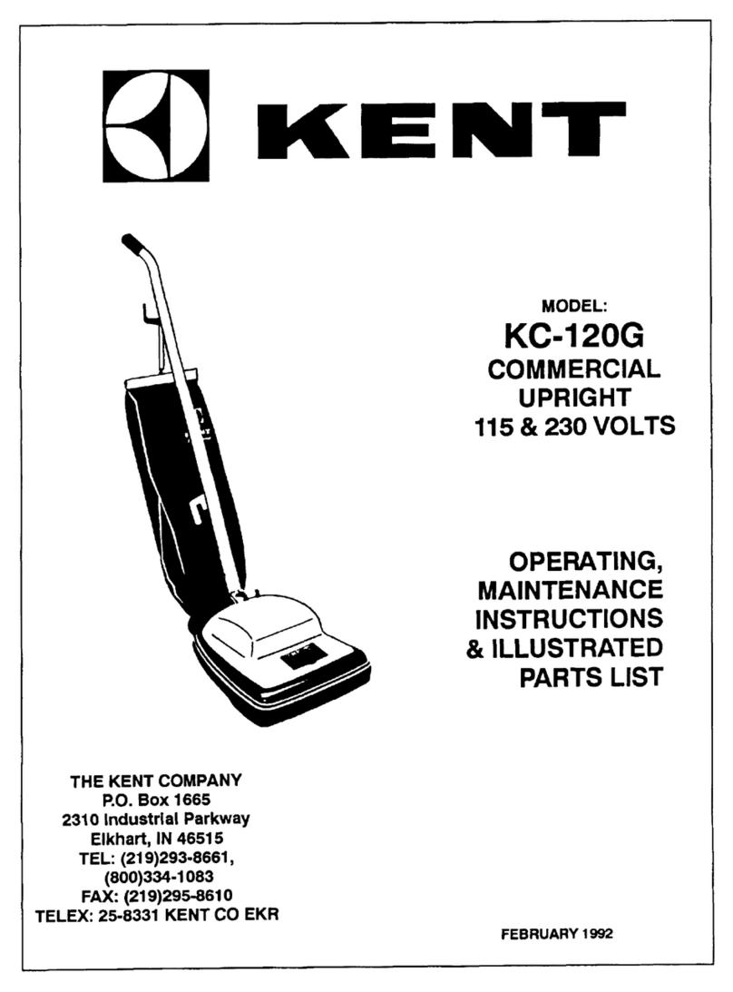 KENT KC-120G Setup guide