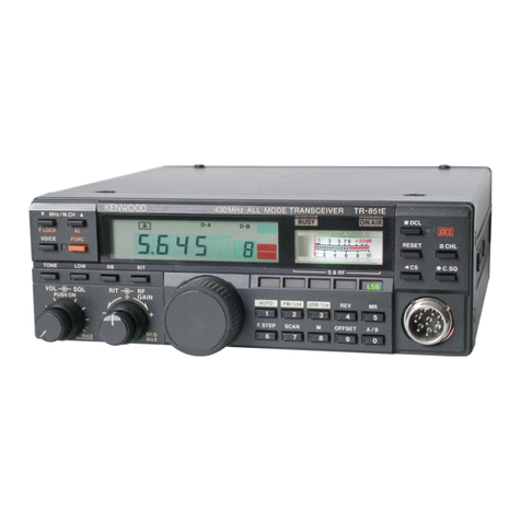 Kenwood TR-851A User manual