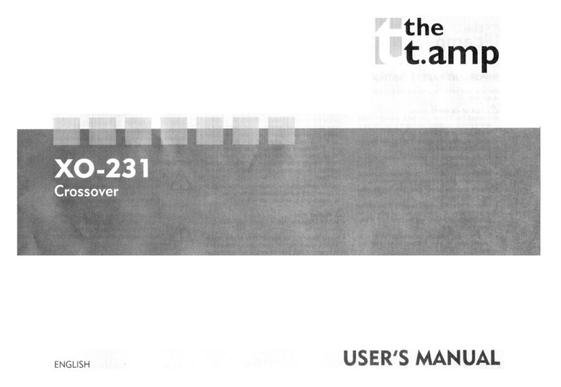 thomann XO-231 user manual