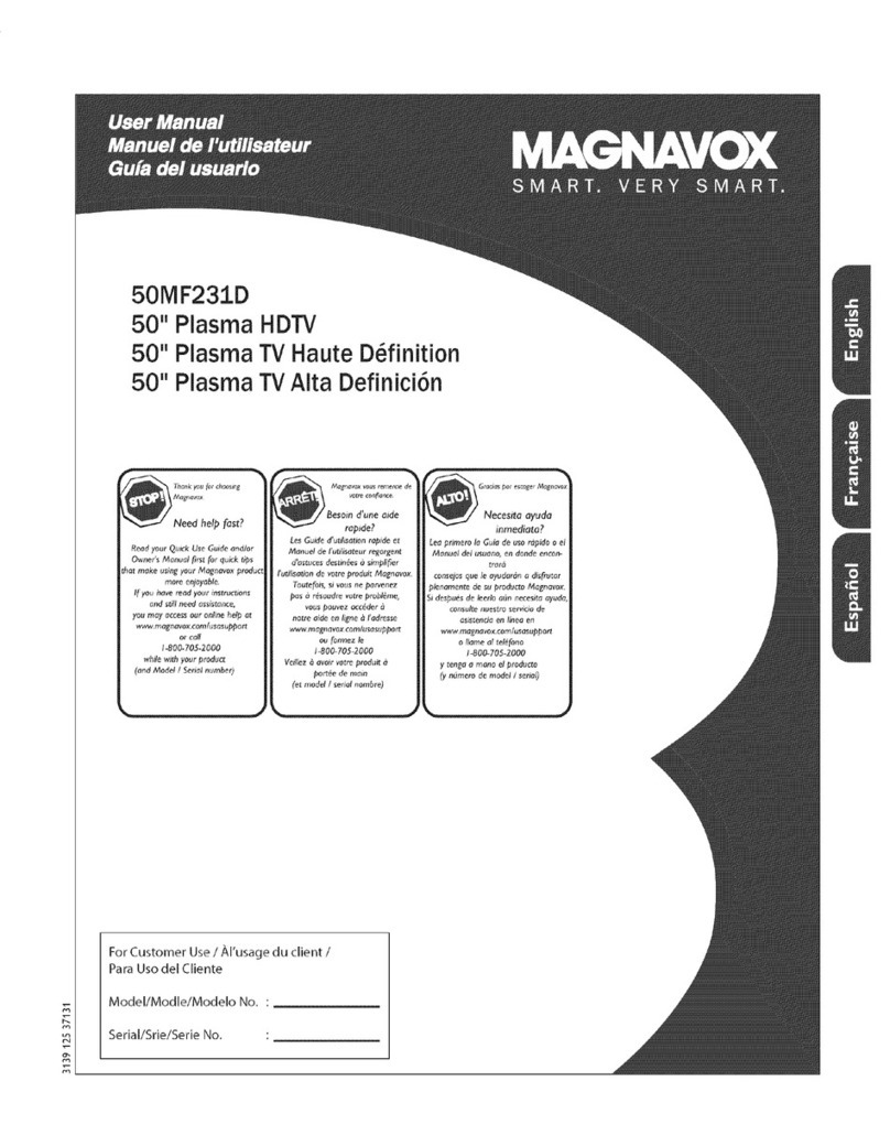 Magnavox 50MF231D - Hook Up Guide manual