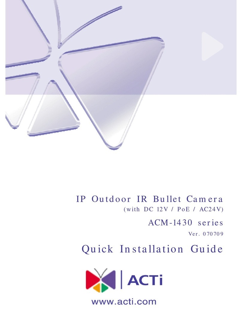 ACTi ACM-1430 series User manual