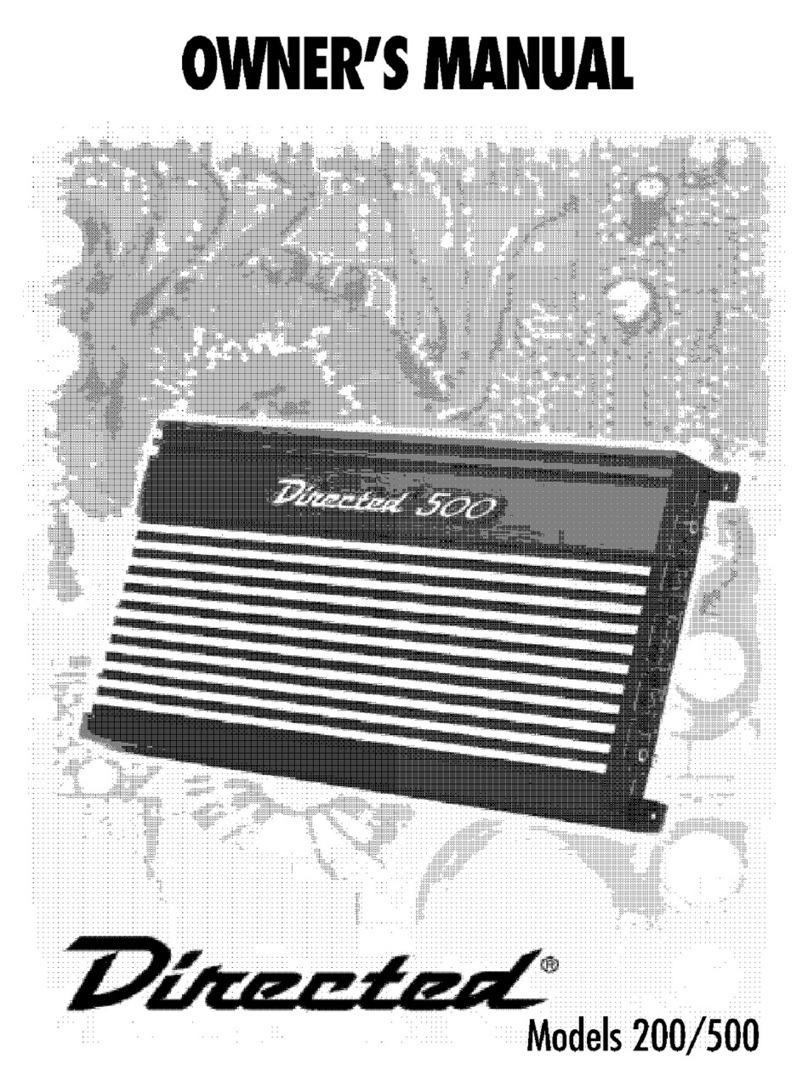 Directed Audio 200 owner's manual