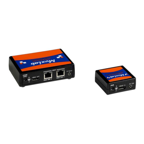 MuxLab 500405 Quick installation guide