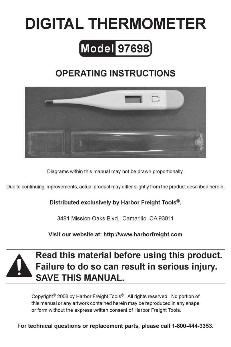 Harbor Freight Tools 97698 User manual