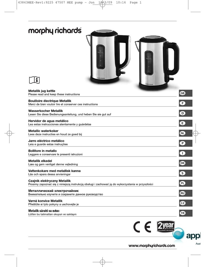 Morphy Richards 43843 User manual