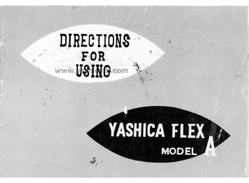 Yashicaflex A II Directions for using