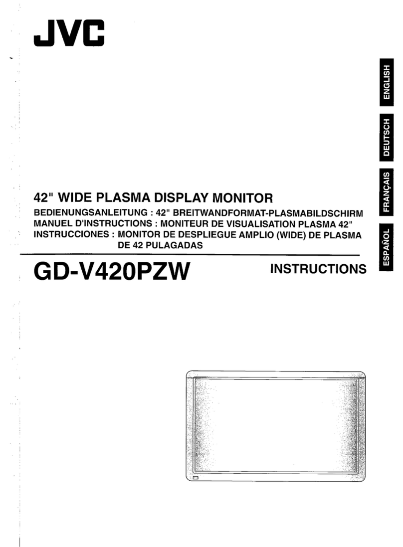 JVC GD-V420PZW User manual