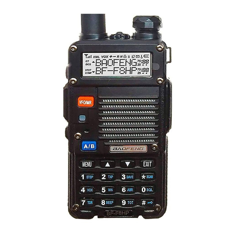 Baofeng BF-F8HP user manual