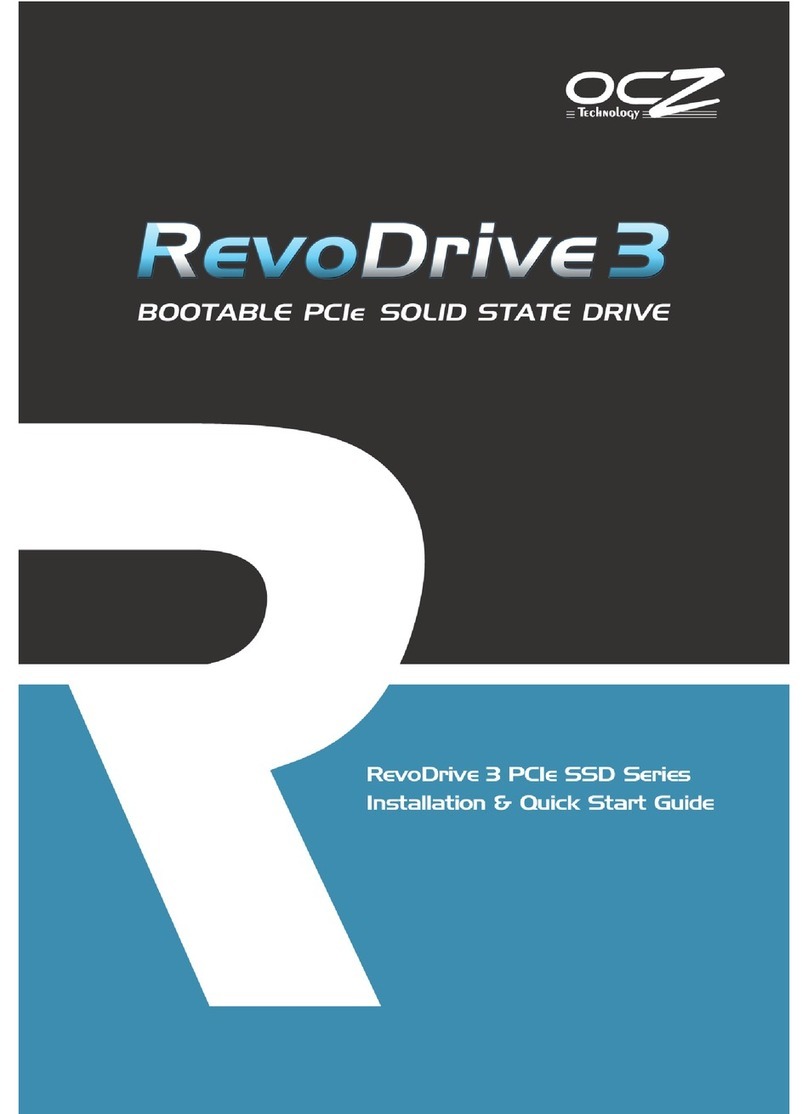 OCZ RevoDrive 3 Datasheet