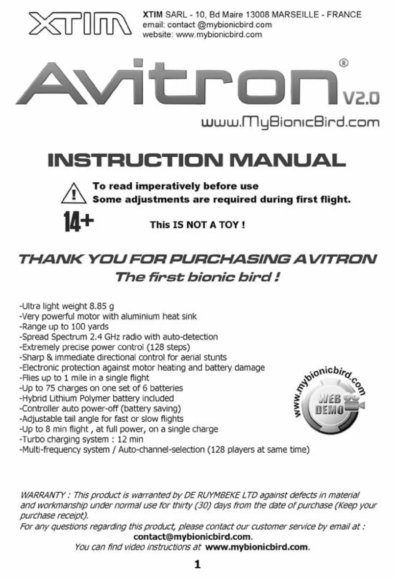 Xtim Avitron 2.0 instruction manual
