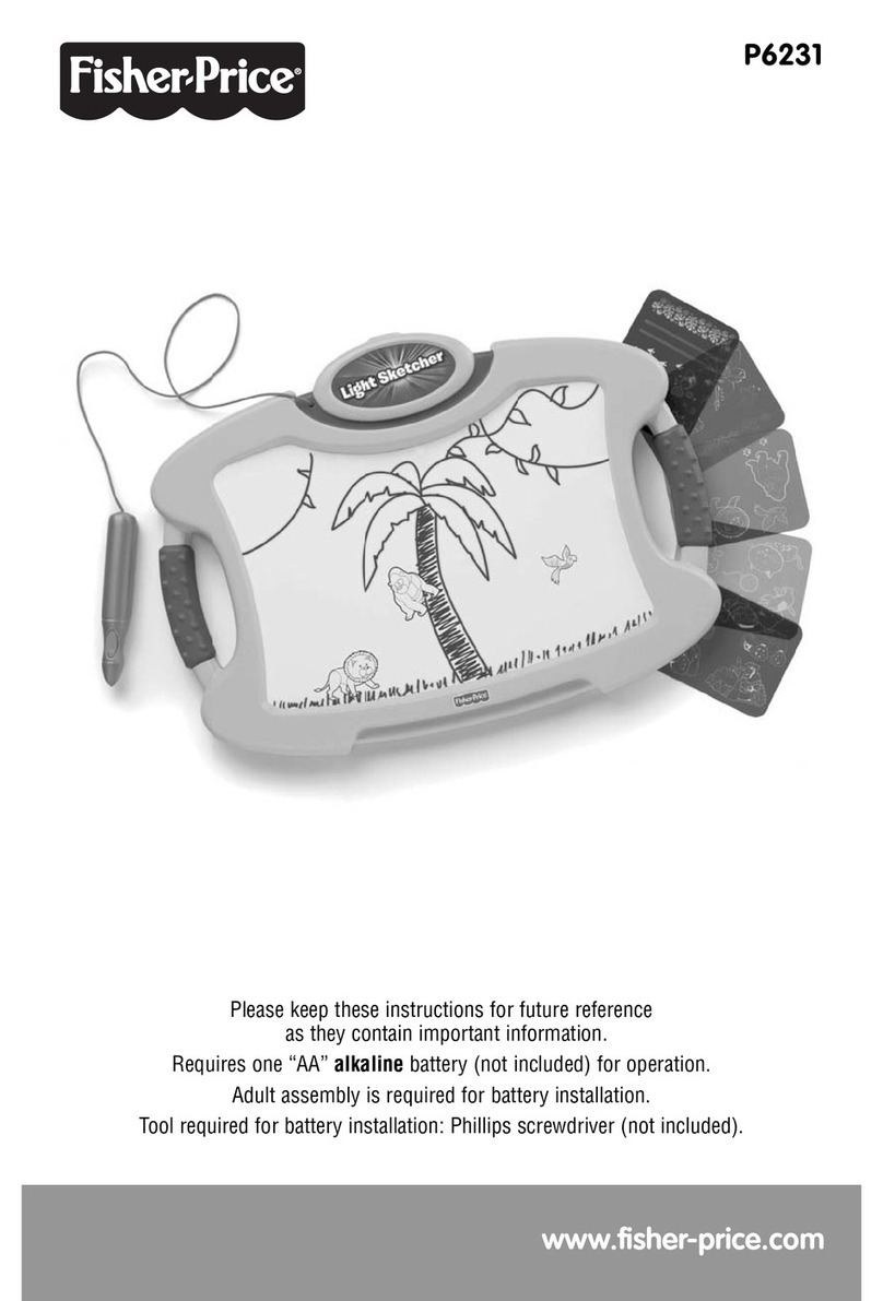 Fisher-Price P6231 instructions