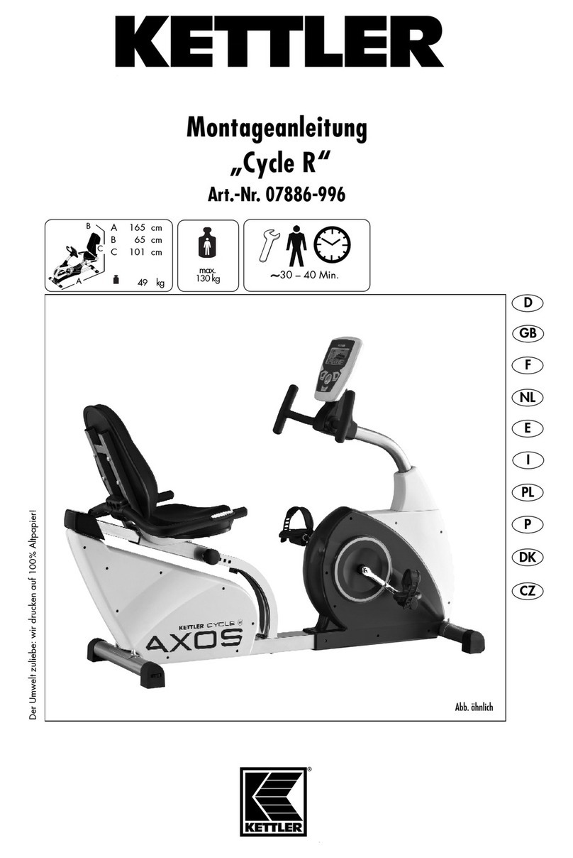 Kettler Cycle R Assembly instruction