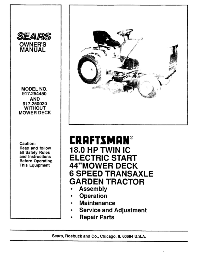 Craftsman 917.250020 User manual