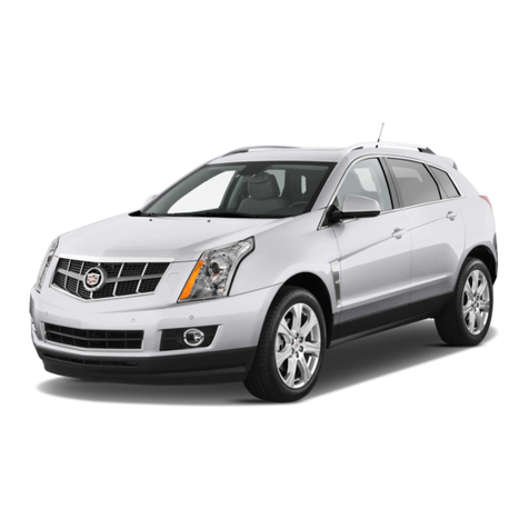 Cadillac 2012 Cadillac SRX User manual
