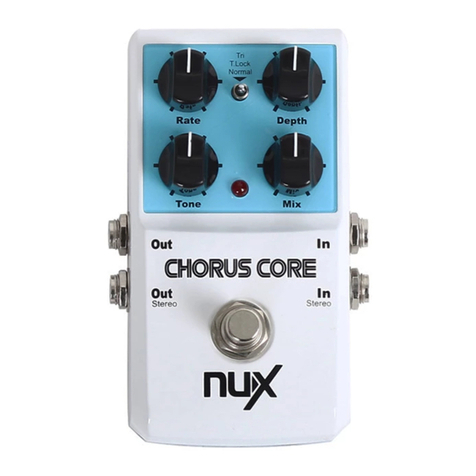 nux Chorus Core User manual