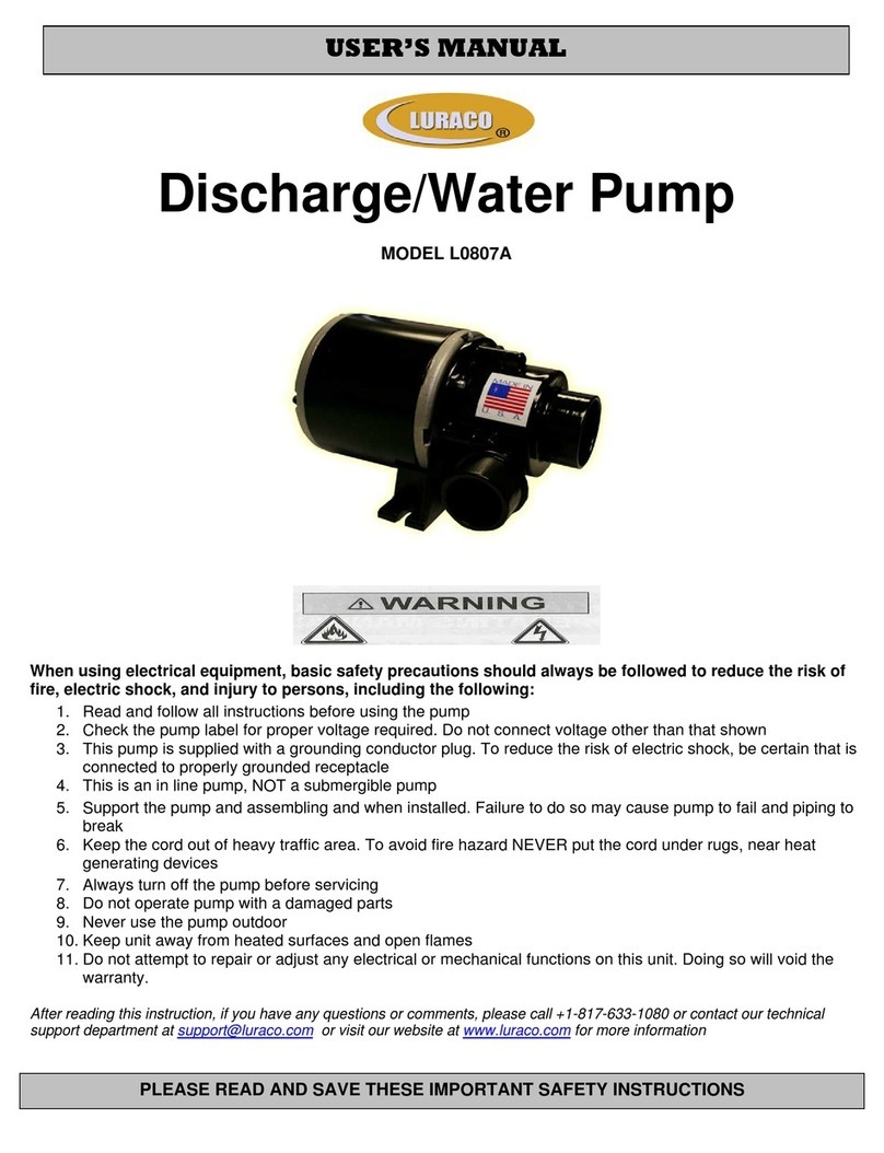Luraco L0807A user manual