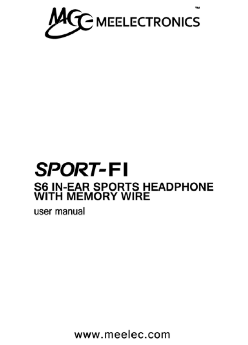MEE Sport-FI User manual
