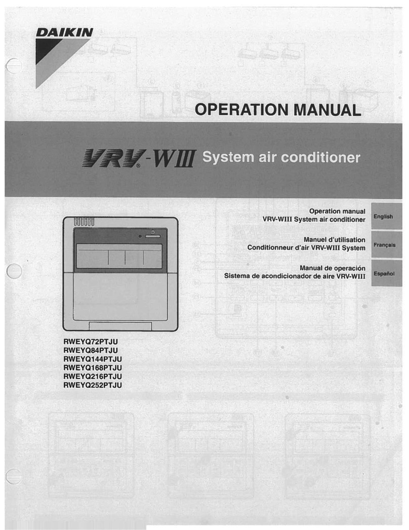 Daikin RWEYQ84PYJU User manual