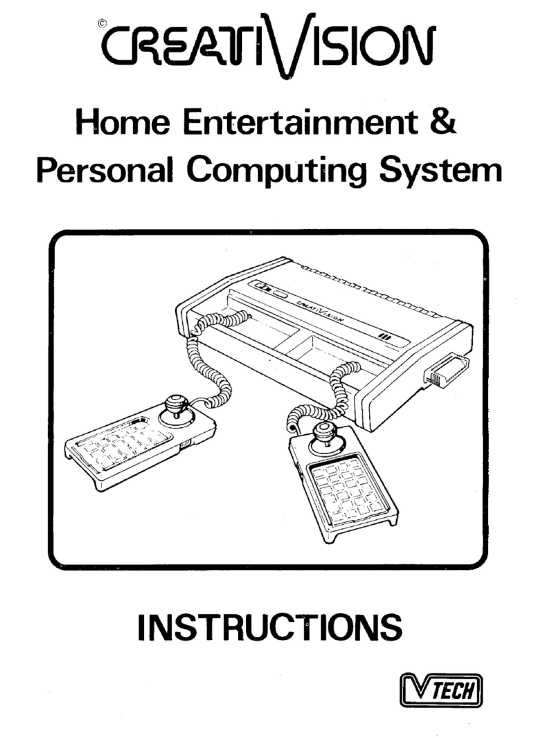 V-tech Creativision instruction manual