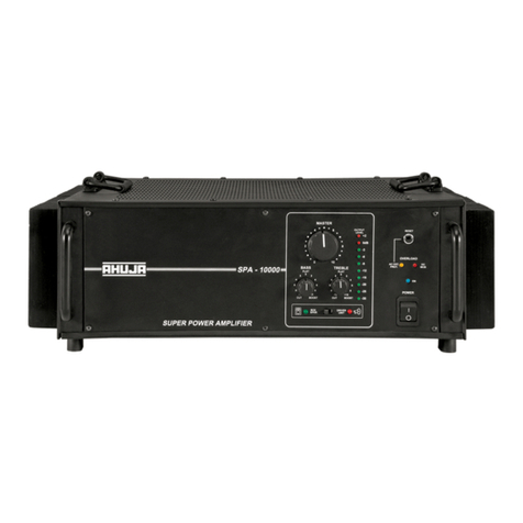 Ahuja SPA-10000 Operation manual