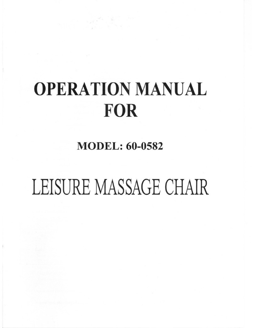 Leisure 60-0582 Operation manual Leisure 60-0582 Operation manual