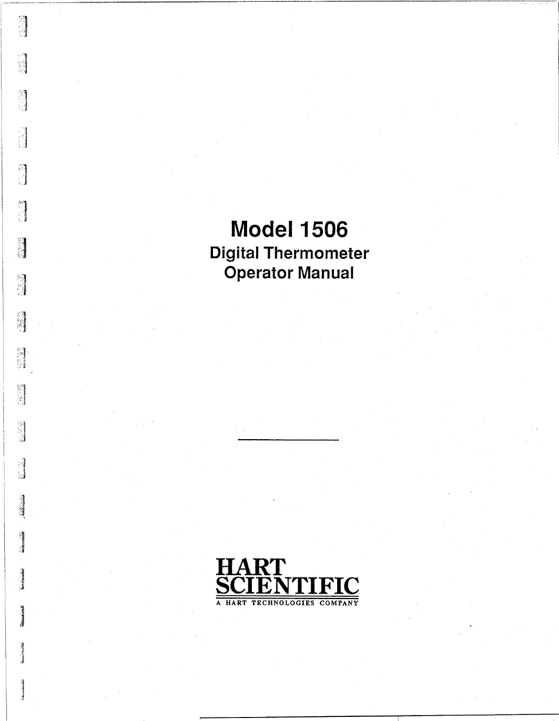 Hart Sceintific 1506 Operator's manual