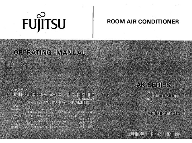 Fujitsu AK series User manual
